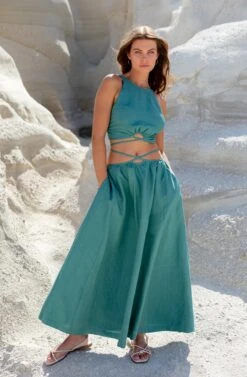 Divine Tie Waist Maxi Skirt -Dress Sales Store A58A4297