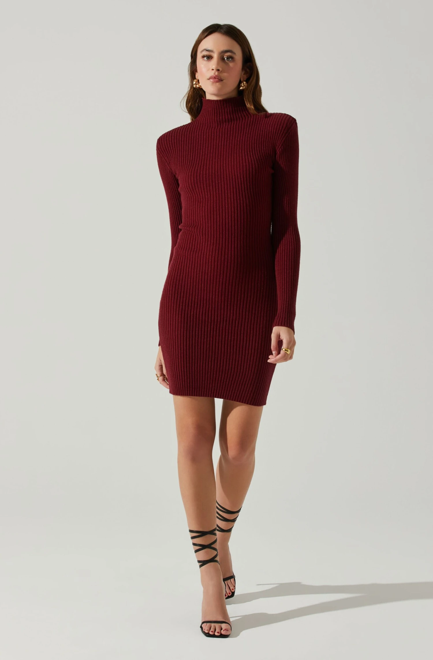 Gwendolyn Turtleneck Sweater Mini Dress 11 Gwendolyn Turtleneck Sweater Mini Dress - Image 9