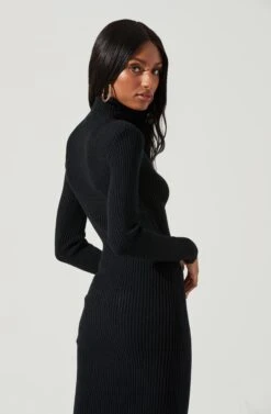 Abilene Long Sleeve Turtleneck Midi Sweater Dress 21 Abilene Long Sleeve Turtleneck Midi Sweater Dress -Dress Sales Store ACDR100970 BLACK 1568 a131ca90 9d14 4667 88aa a3278bb29336