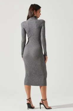 Abilene Long Sleeve Turtleneck Midi Sweater Dress 33 Abilene Long Sleeve Turtleneck Midi Sweater Dress -Dress Sales Store ACDR100970 CHARCOAL 1837 ed7ef293 8cfa 411c 8ef4 5d7425ce0445