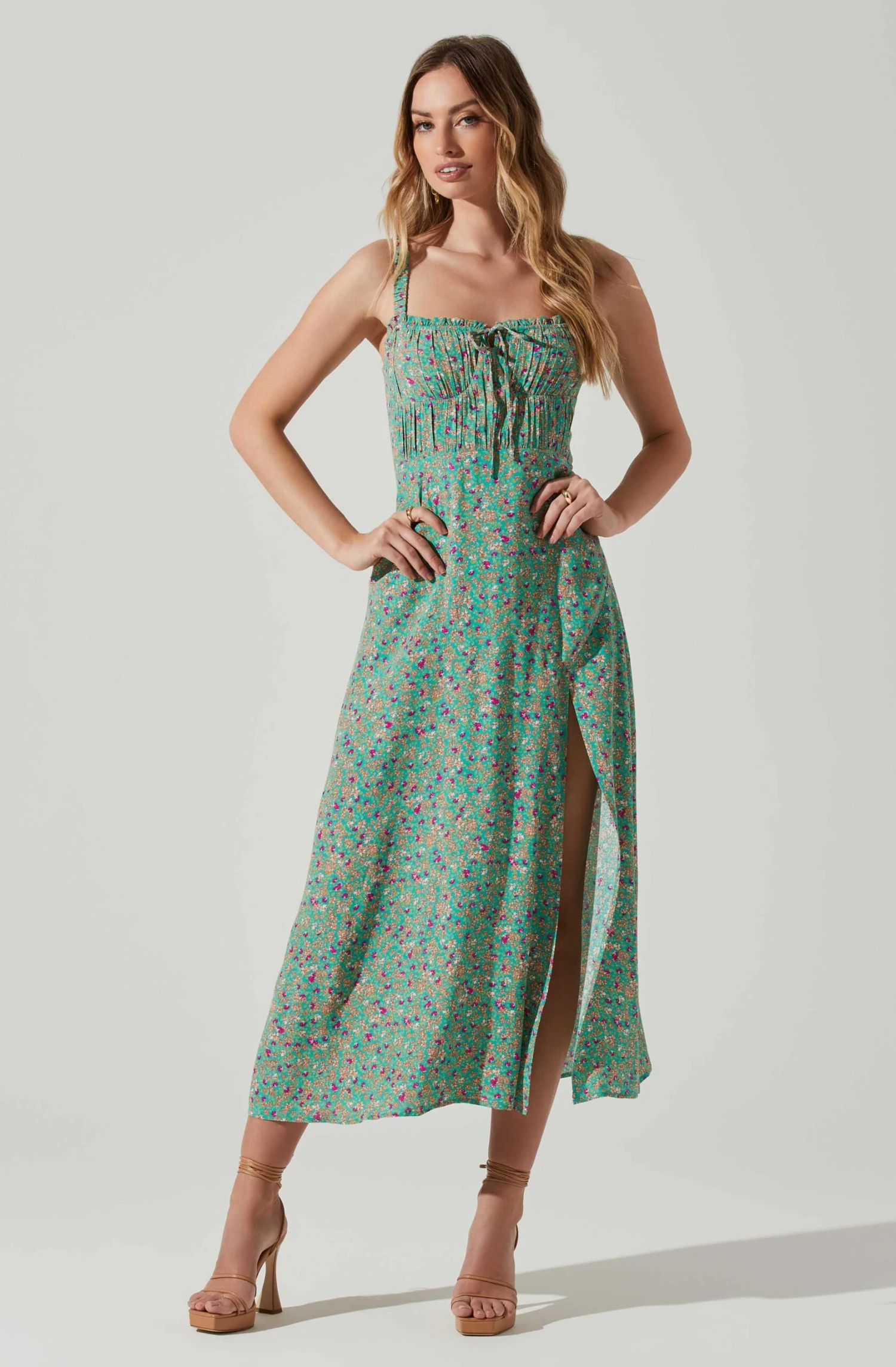 Elsie Floral Midi Dress 8 Elsie Floral Midi Dress - Image 6