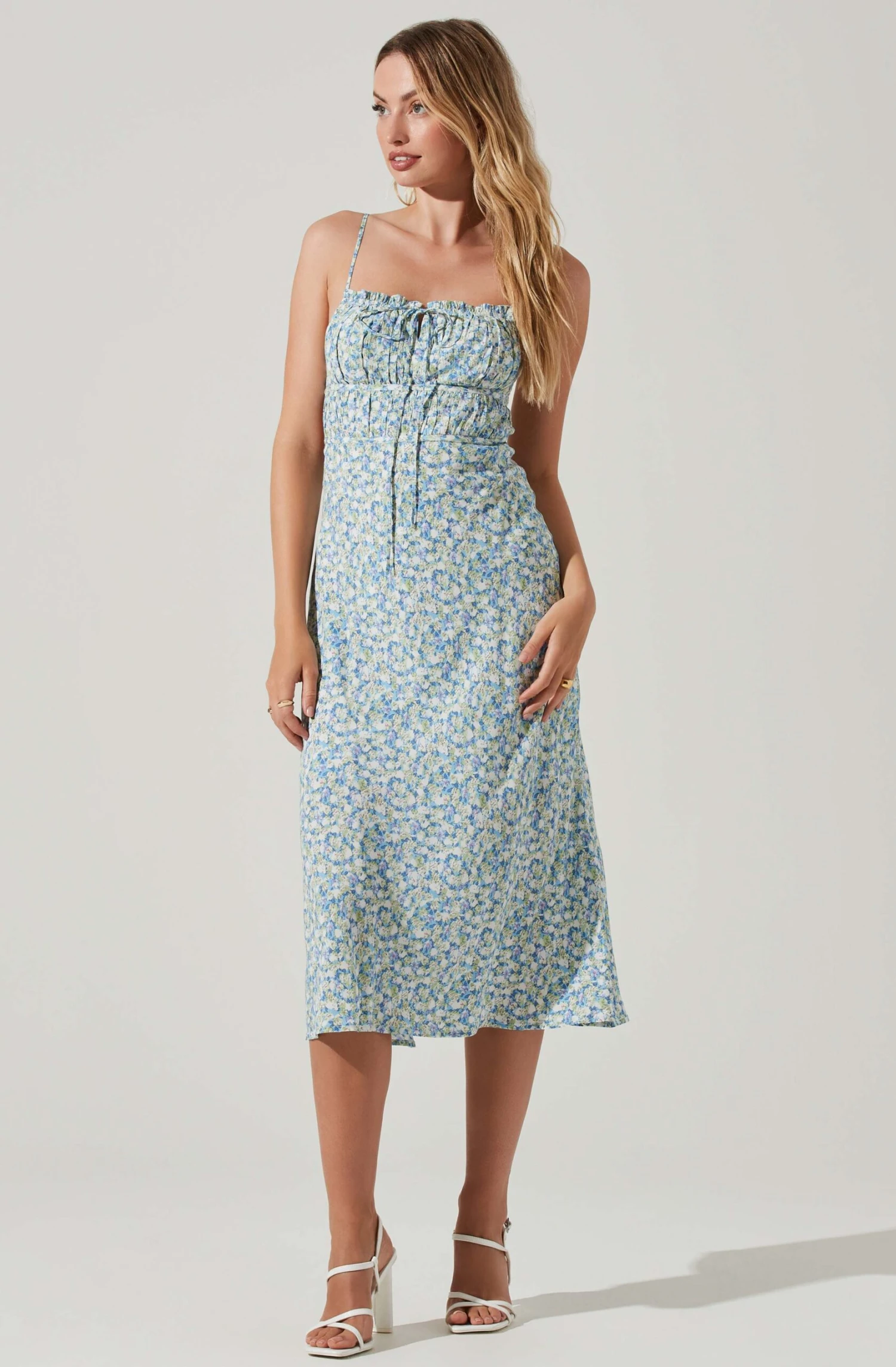 Maritza Floral Smocked Midi Dress 13 Maritza Floral Smocked Midi Dress - Image 11
