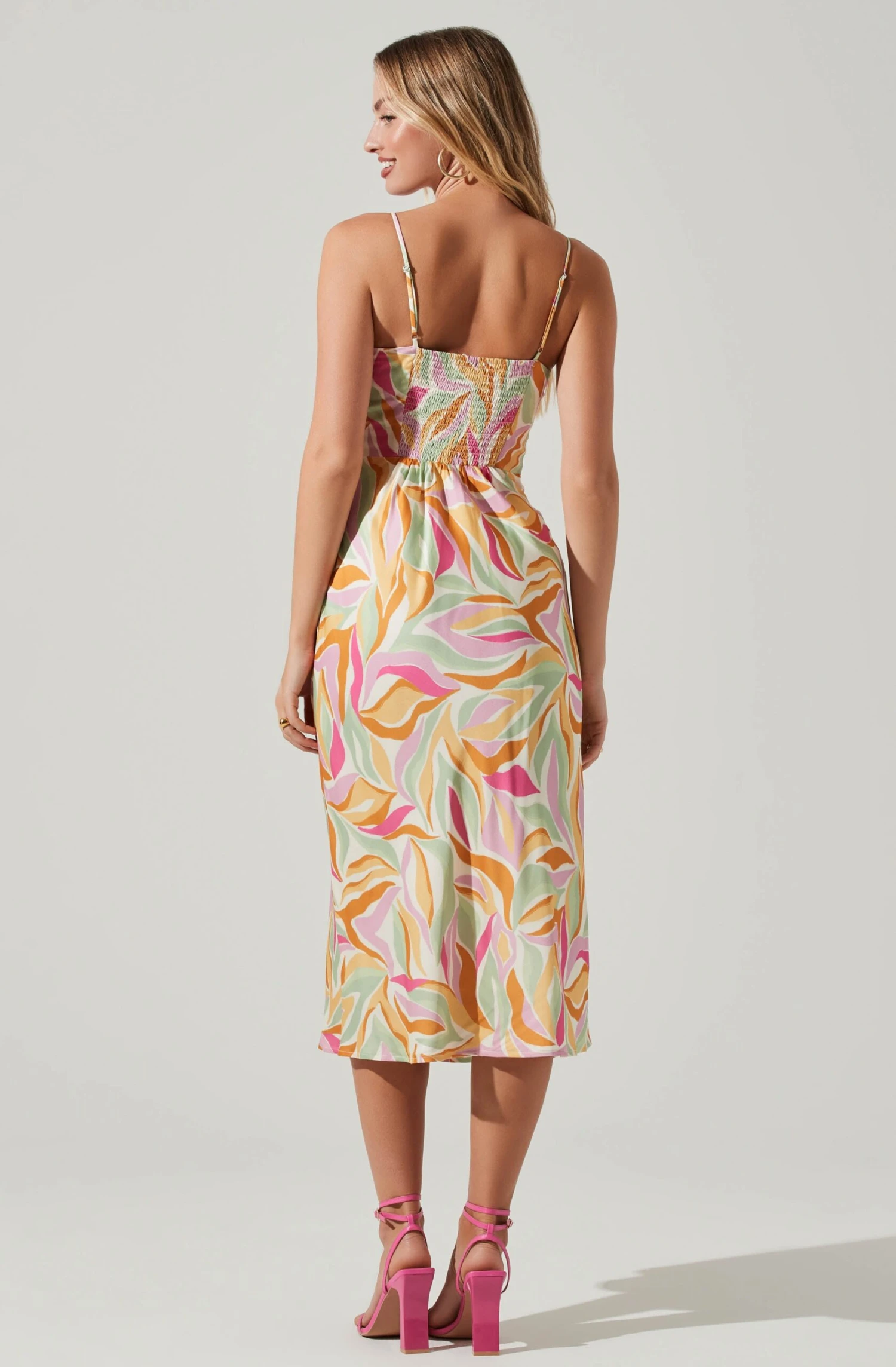 Mariela Abstract Print Midi Dress 6 Mariela Abstract Print Midi Dress - Image 4