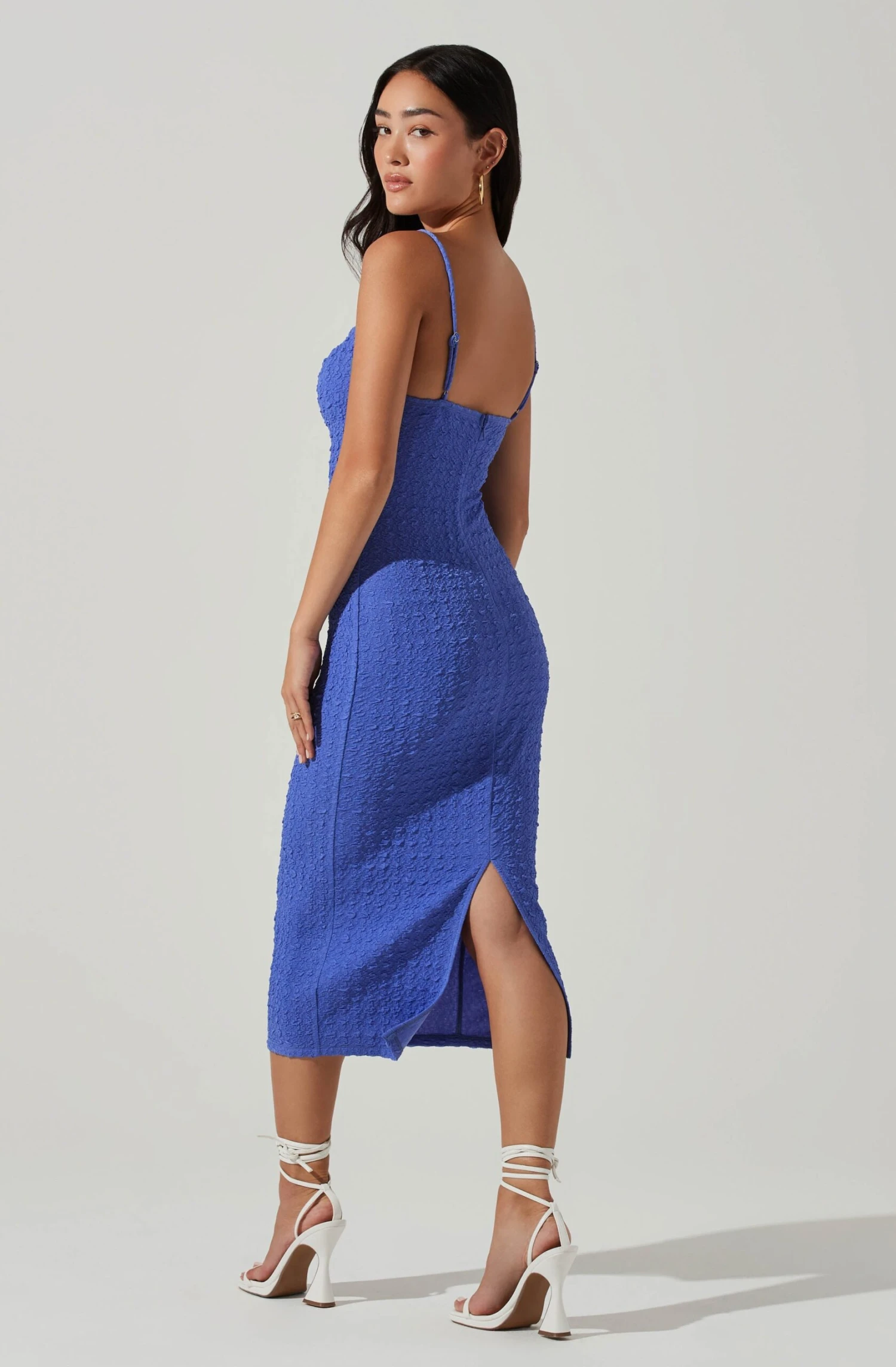 Signy Textured Midi Dress 11 Signy Textured Midi Dress - Image 9