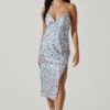 Florentina Floral Midi Dress 2 Florentina Floral Midi Dress -Dress Sales Store ACDR101584 BLUEPINKFLORAL 1