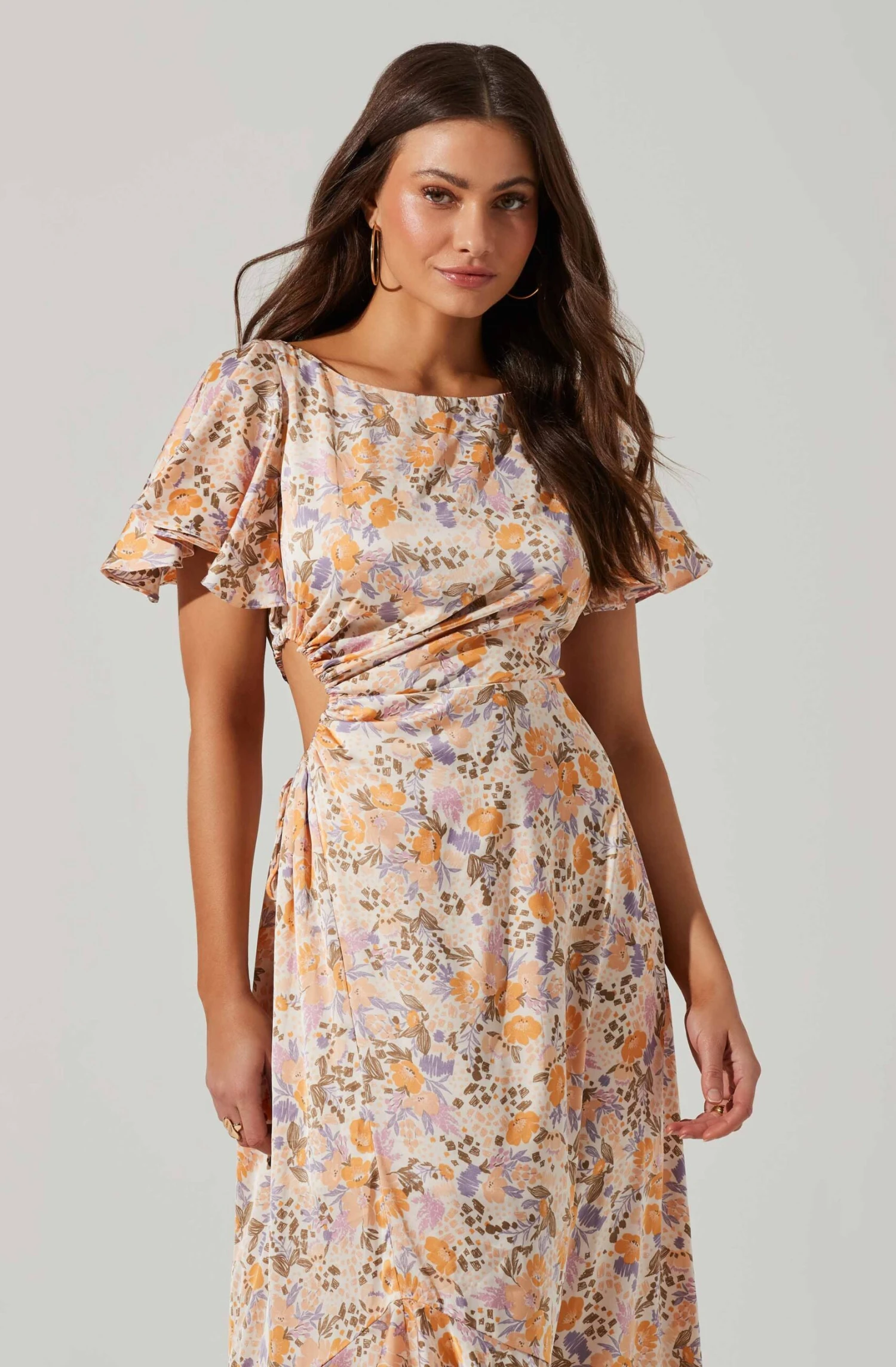 Veida Floral Cutout Midi Dress 5 Veida Floral Cutout Midi Dress - Image 3