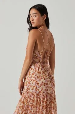 Ryliana Floral Tiered Maxi Dress 18 Ryliana Floral Tiered Maxi Dress -Dress Sales Store ACDR101640 RUSTLILACFLORAL 3