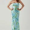 Bellerose Satin Floral Cutout Midi Dress 1 Bellerose Satin Floral Cutout Midi Dress -Dress Sales Store ACDR101684 GREENBLUEFLORAL 1 ef00f1df bbf1 4569 8099 23ecdf0867cb