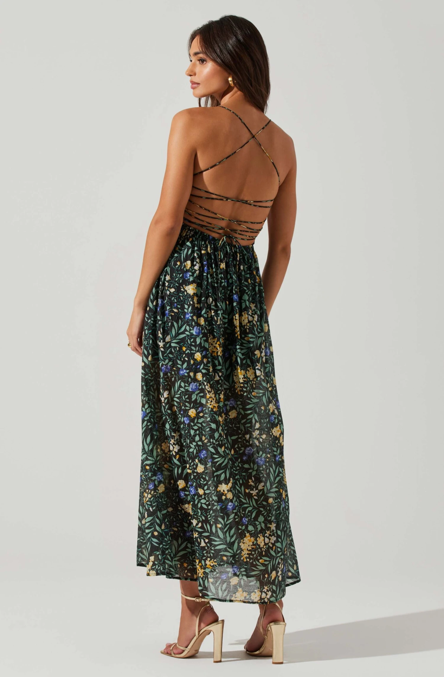 Stasia Floral Smocked Midi Dress 6 Stasia Floral Smocked Midi Dress - Image 4