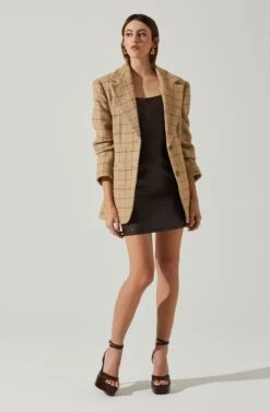 Carmen Strapless Faux Leather Mini Dress 23 Carmen Strapless Faux Leather Mini Dress -Dress Sales Store ACDR101787L DARKBROWN 2