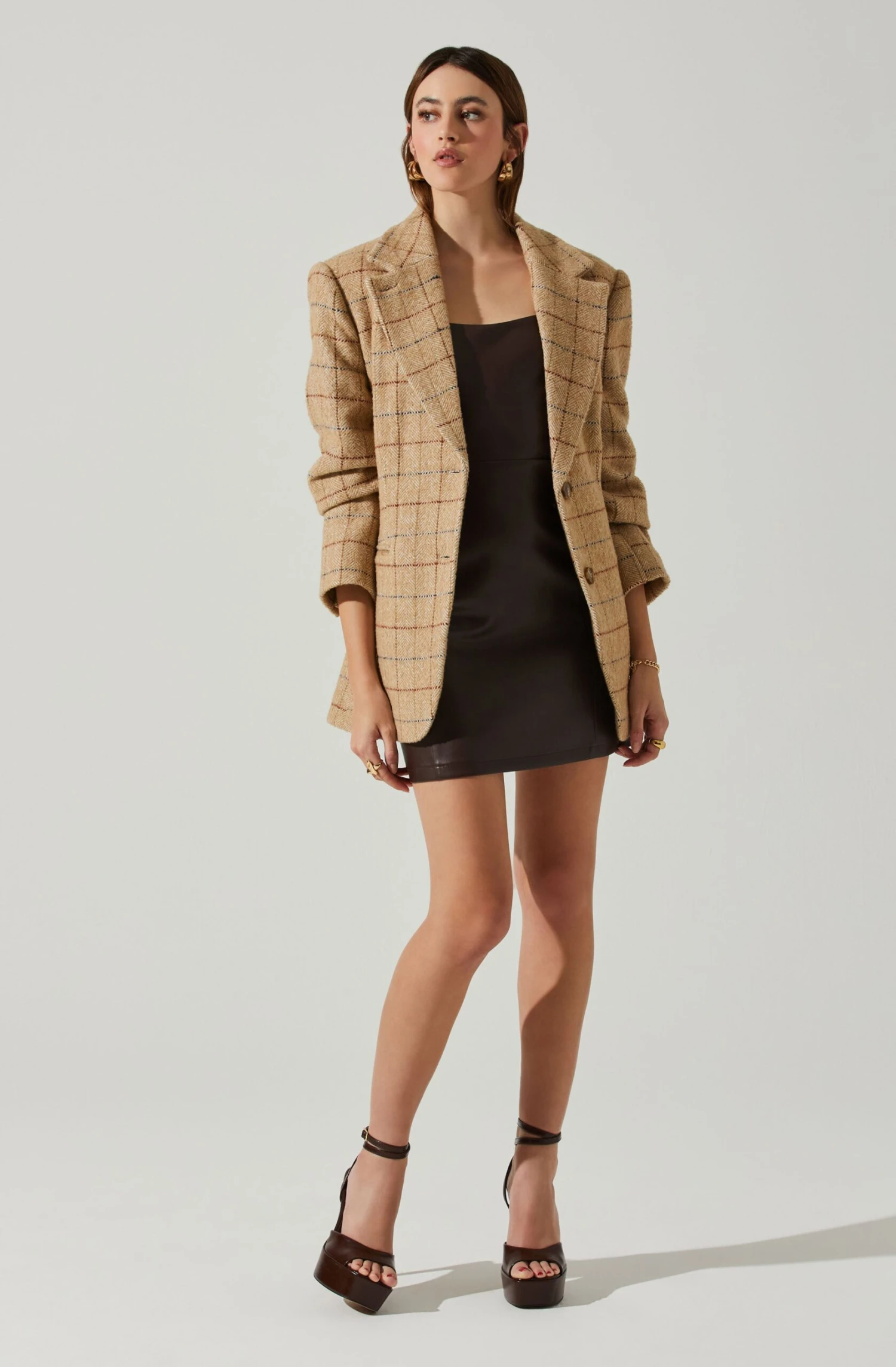 Carmen Strapless Faux Leather Mini Dress 12 Carmen Strapless Faux Leather Mini Dress - Image 10