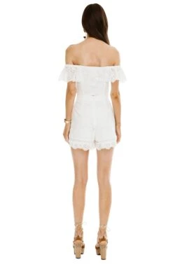 Anna Shorts 9 Anna Shorts -Dress Sales Store ACP6433 OFF WHITE 03