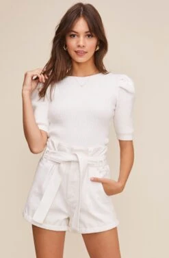 Catch 22 High Waist Shorts