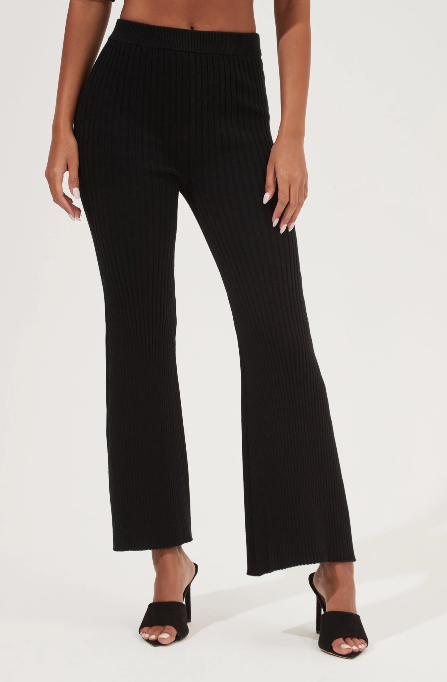 Maida Ribbed Knit Flare Pants 4 Maida Ribbed Knit Flare Pants - Image 2
