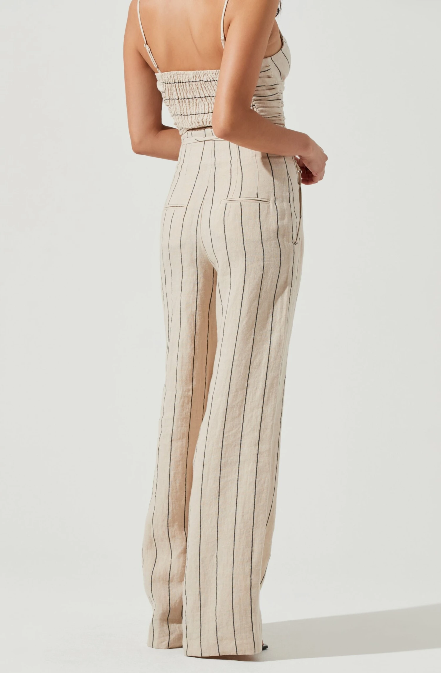 Denair Pinstripe Wide Leg Pants 5 Denair Pinstripe Wide Leg Pants - Image 3