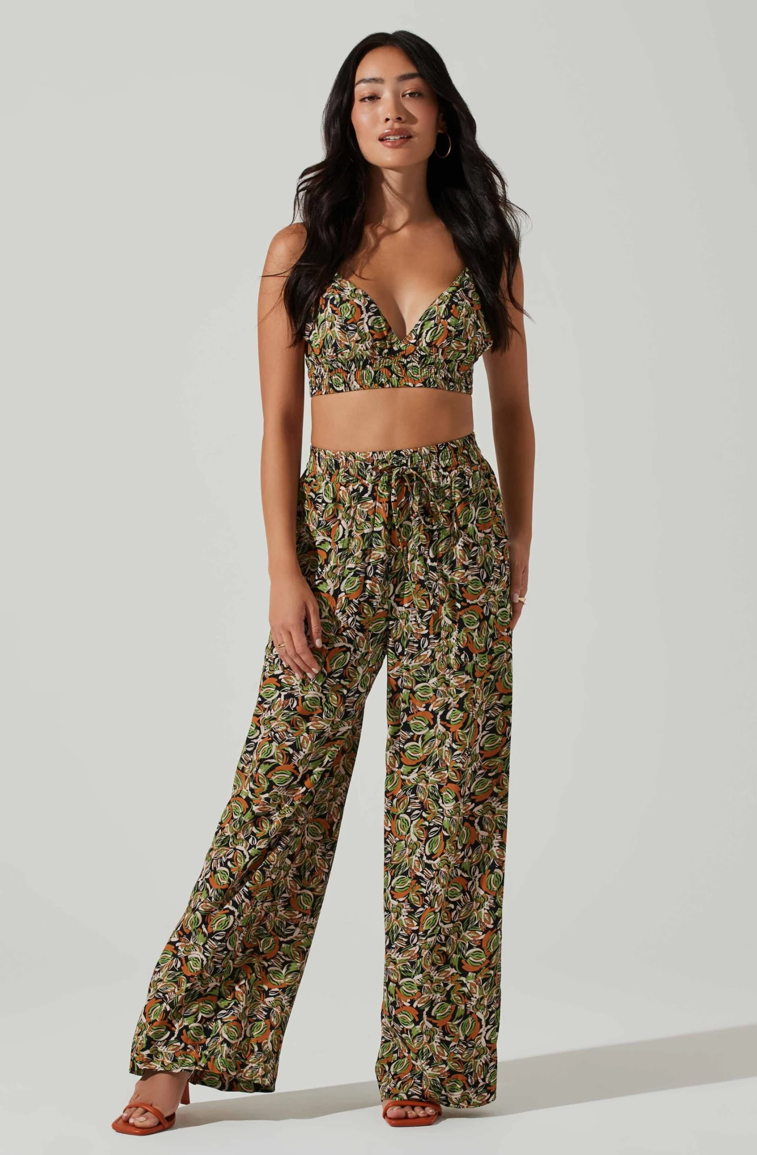 Femi Abstract Print Wide Leg Pants 5 Femi Abstract Print Wide Leg Pants - Image 3
