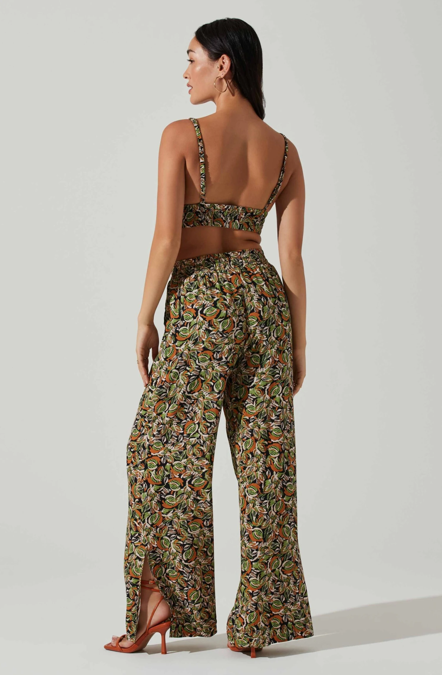 Femi Abstract Print Wide Leg Pants 7 Femi Abstract Print Wide Leg Pants - Image 5