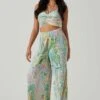Savine Ruched Tie Dye Pants
