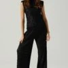 Savine Textured Pants 1 Savine Textured Pants -Dress Sales Store ACP7259S BLACK 1