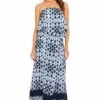 Mariel Skirt -Dress Sales Store ACS8019 INDIGO TIE DYE 1A