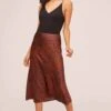 Pamela Animal Print Skirt 1 Pamela Animal Print Skirt -Dress Sales Store ACS9022 RUST ANIMAL 1