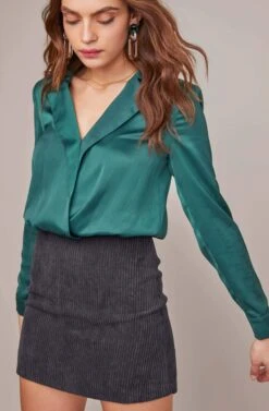 Uma Mini Skirt 13 Uma Mini Skirt -Dress Sales Store ACS9033 BLACK 2A