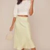 Nava Midi Skirt 1 Nava Midi Skirt -Dress Sales Store ACS9045B CELERY 2