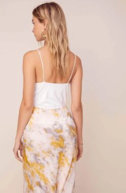 Nava Tie Dye Midi Skirt 13 Nava Tie Dye Midi Skirt -Dress Sales Store ACS9045C LEMON PINK TIE DYE 10
