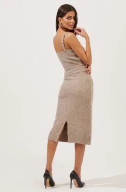 Belmont Knit Midi Skirt 12 Belmont Knit Midi Skirt -Dress Sales Store ACS9063 TAUPEGREYMARL 2