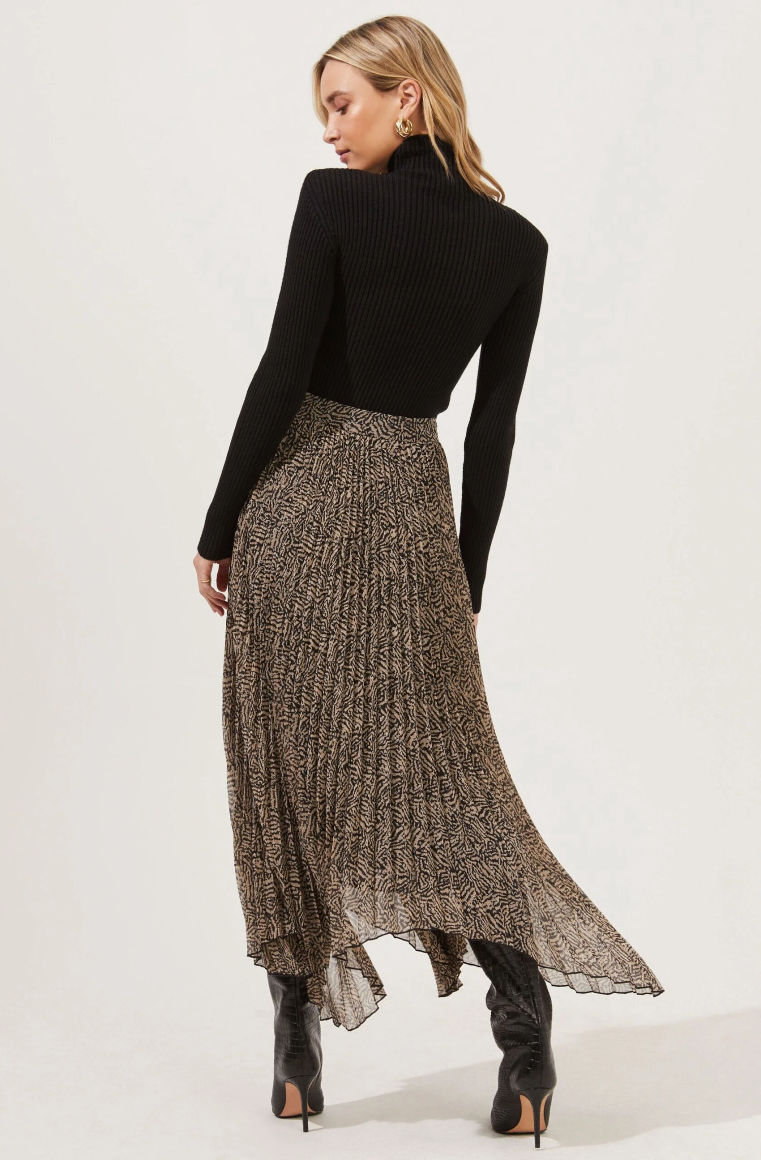 Animal Instinct Pleated Midi Skirt 7 Animal Instinct Pleated Midi Skirt - Image 5