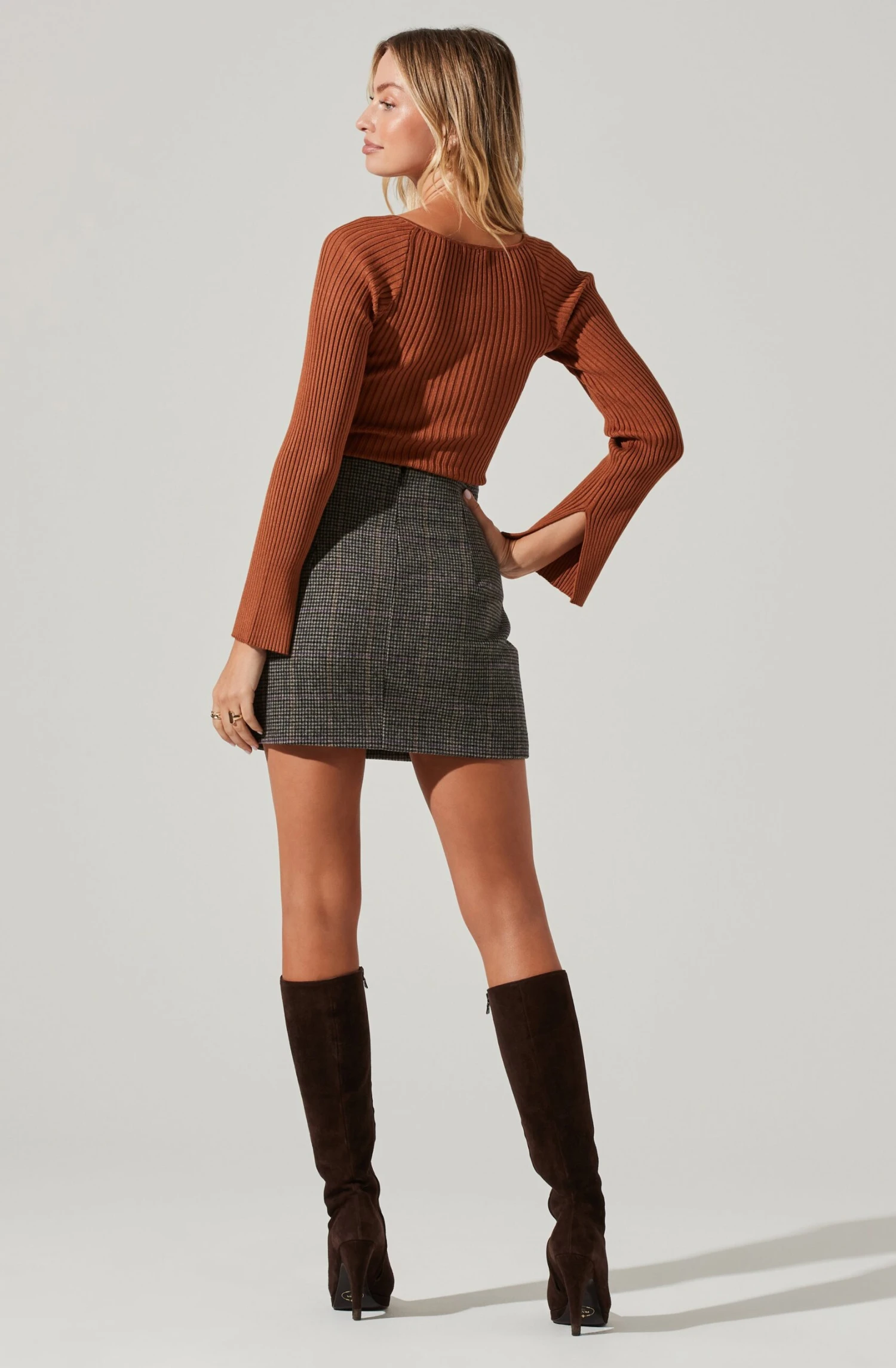 Audrey Plaid Mini Skirt 11 Audrey Plaid Mini Skirt - Image 9