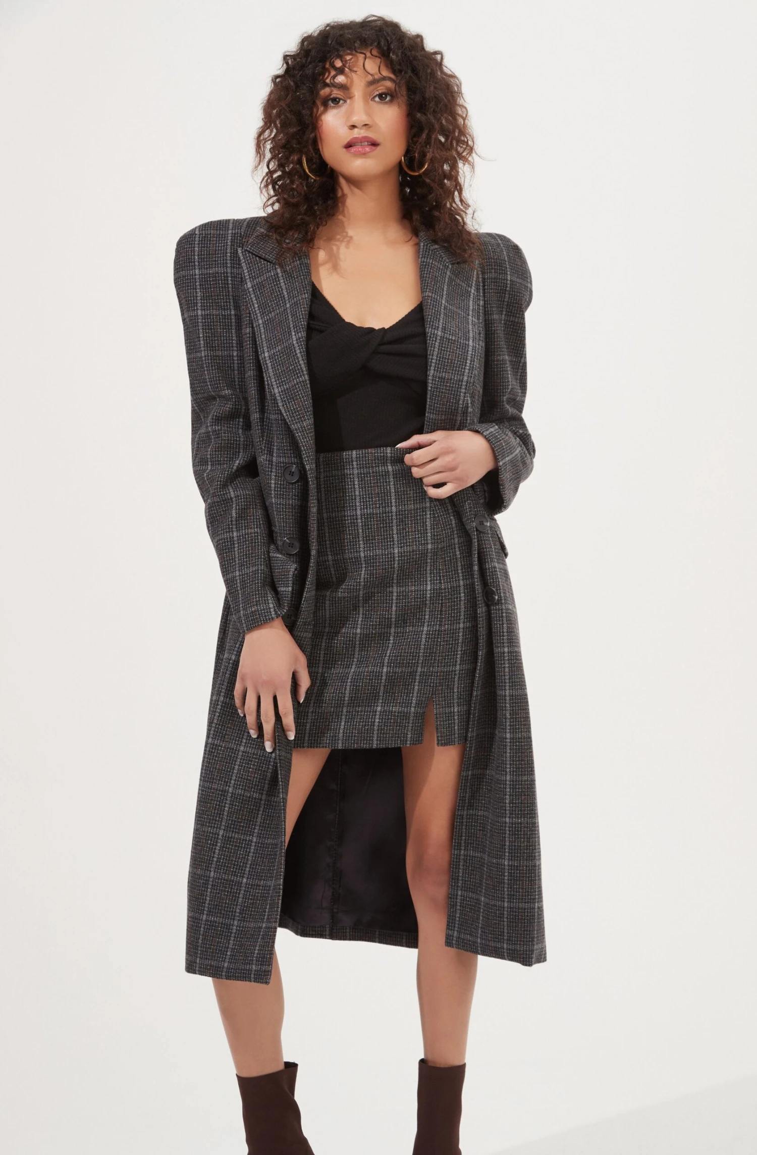 Audrey Plaid Mini Skirt 4 Audrey Plaid Mini Skirt - Image 2