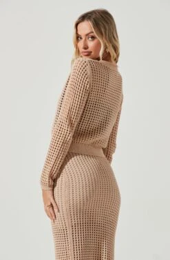 Halsey Crochet Midi Skirt 7 Halsey Crochet Midi Skirt -Dress Sales Store ACS9084 NATURAL 3