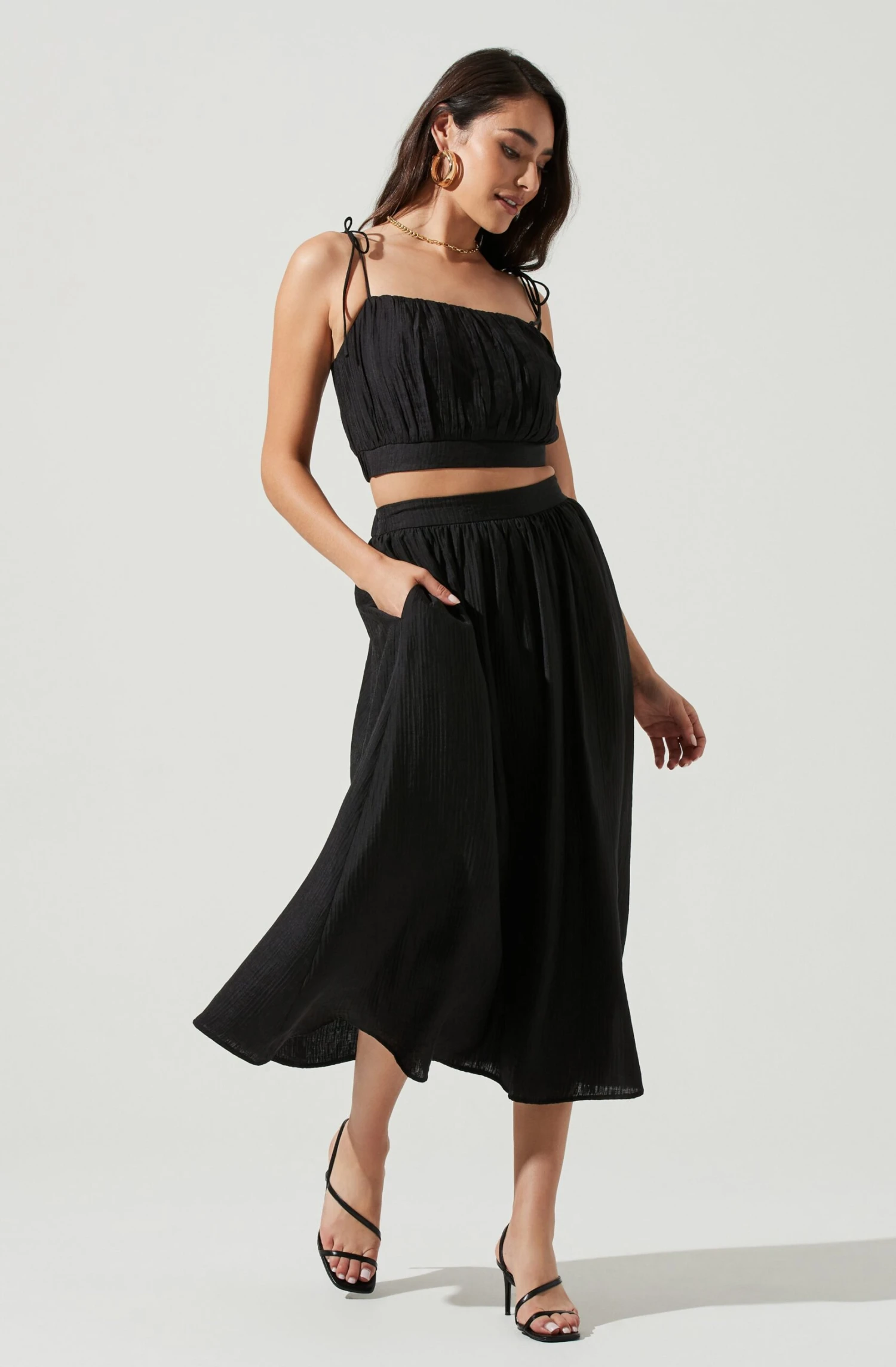 Terra Bella High Waist Midi Skirt 3 Terra Bella High Waist Midi Skirt