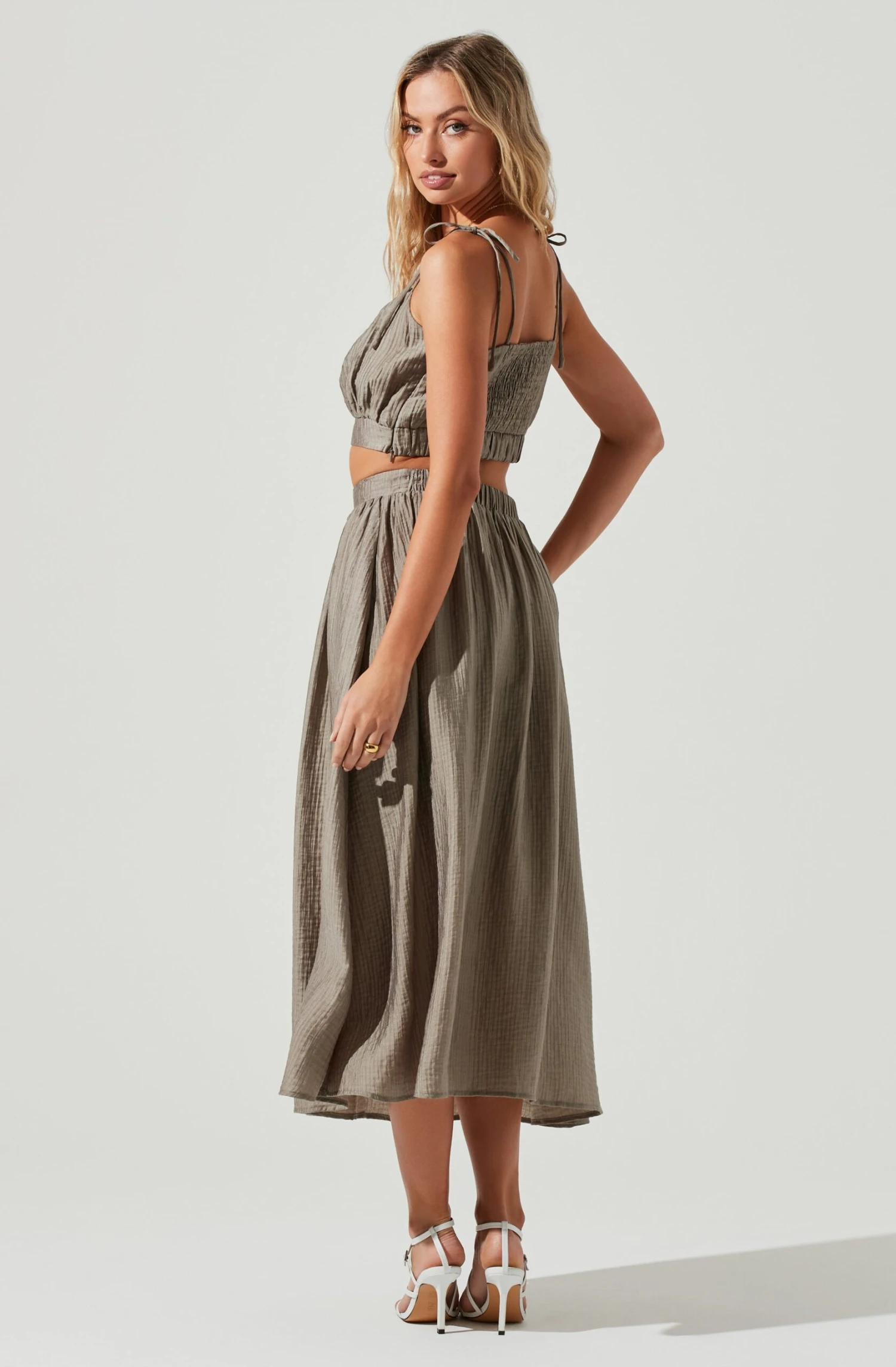 Terra Bella High Waist Midi Skirt 10 Terra Bella High Waist Midi Skirt - Image 8