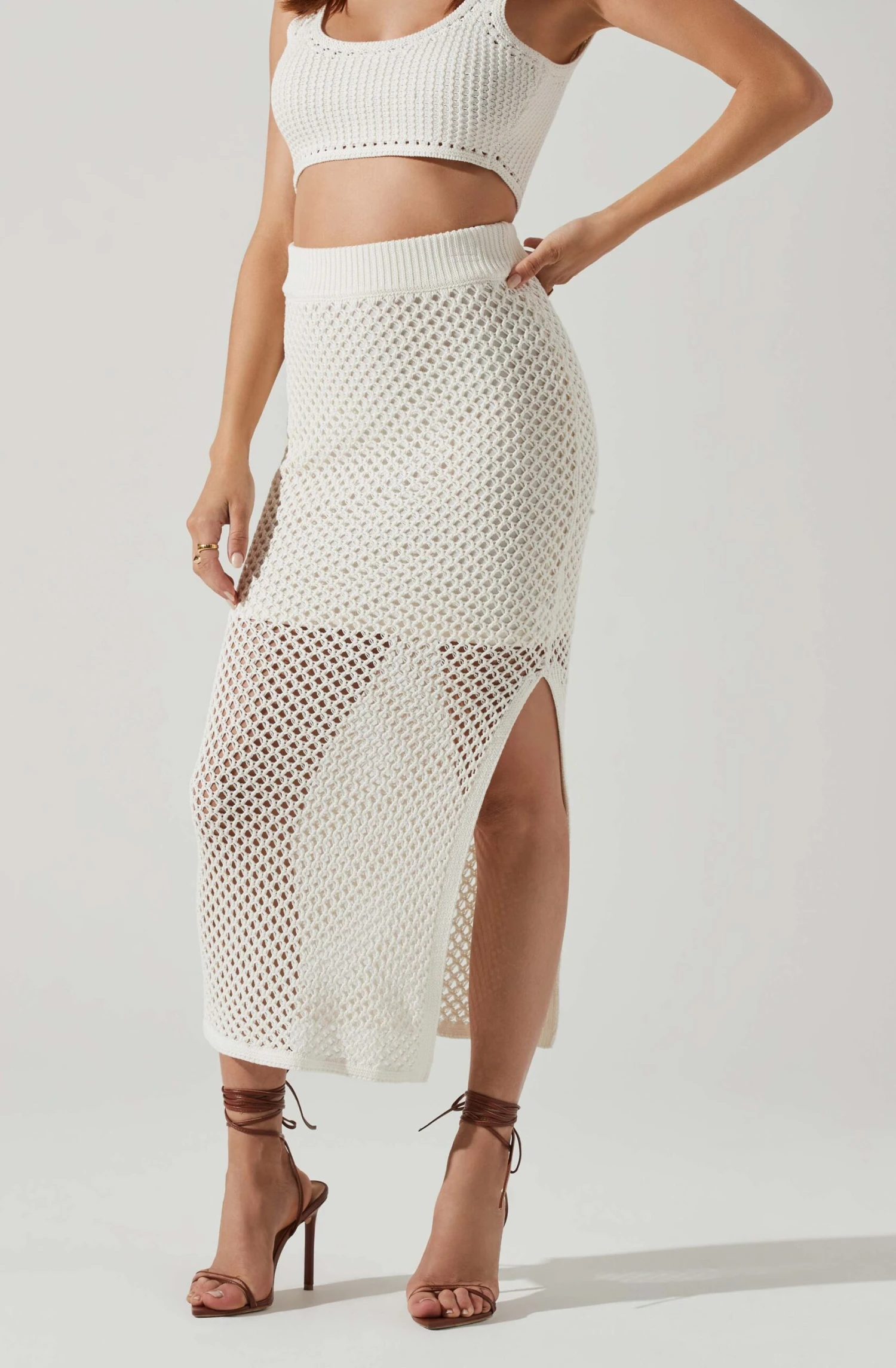 Carlina Crochet Midi Skirt 4 Carlina Crochet Midi Skirt - Image 2