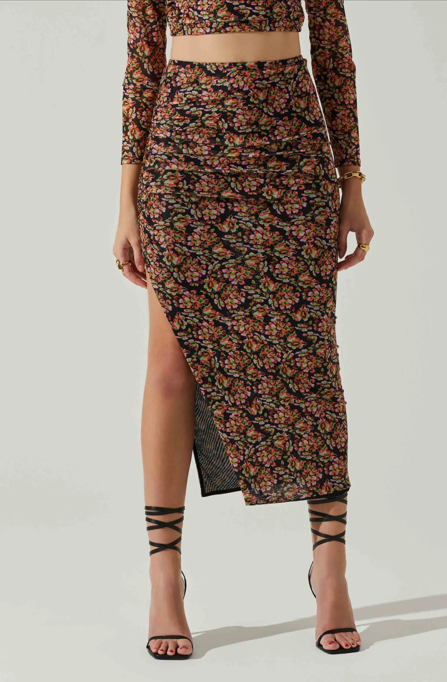 Louisa Floral Midi Skirt 4 Louisa Floral Midi Skirt - Image 2