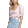 Drew Crop Top 2 Drew Crop Top -Dress Sales Store ACT15306B PINK PARFAIT 4