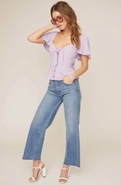Gwen Top 9 Gwen Top -Dress Sales Store ACT15311B LAVENDER 2 2 A