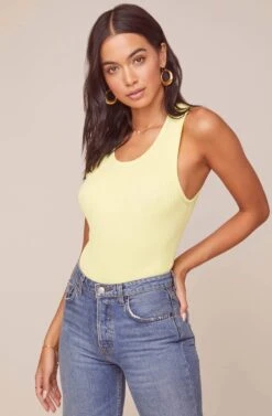 Sublime Open Back Bodysuit 31 Sublime Open Back Bodysuit -Dress Sales Store ACT15859 PALE LIME 2