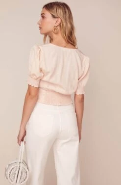 Tallulah Puff Sleeve Top 10 Tallulah Puff Sleeve Top -Dress Sales Store ACT15918 VINTAGE CREAM 4