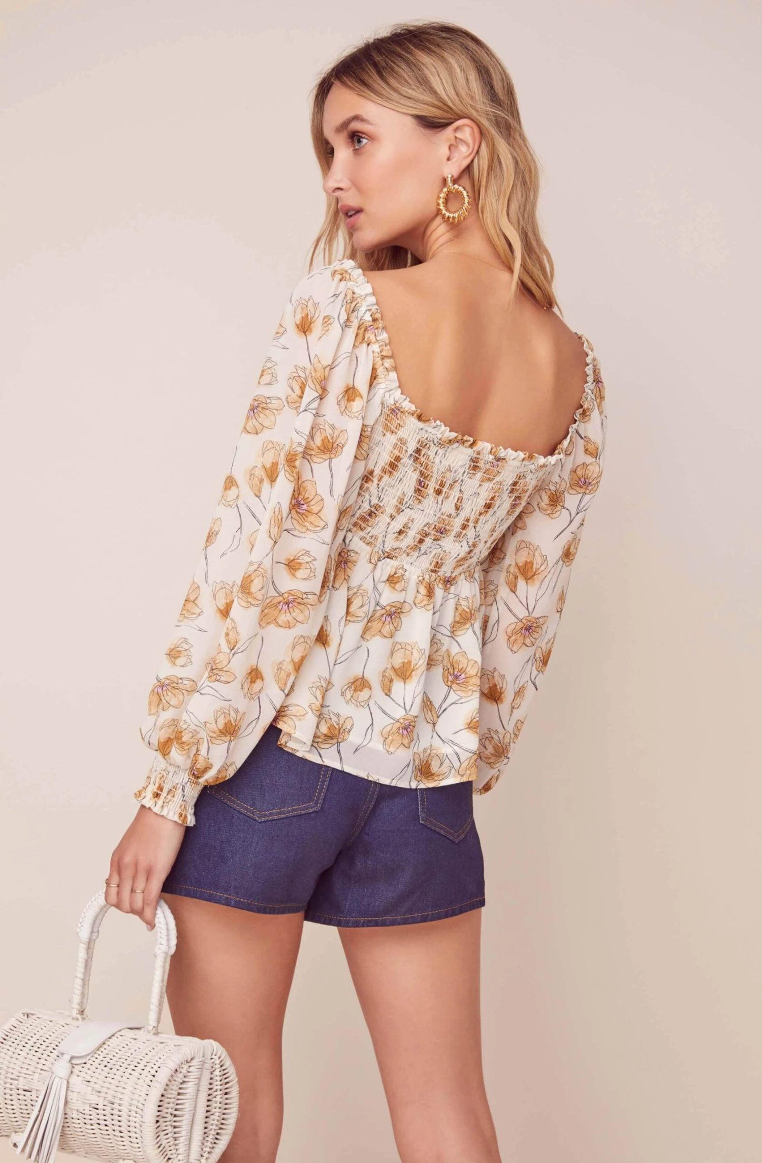 Andromeda Floral Top 7 Andromeda Floral Top - Image 5