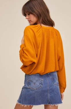 Bermuda Peasant Top 13 Bermuda Peasant Top -Dress Sales Store ACT16038 CIDER 4