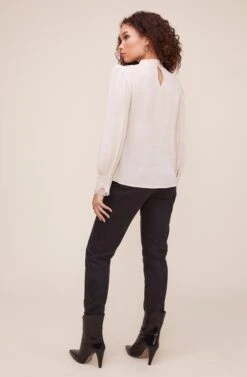 Monarch Top 29 Monarch Top -Dress Sales Store ACT16219 OAT MILK 3