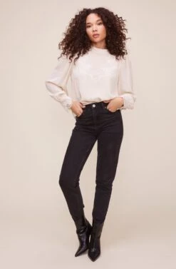 Monarch Top 25 Monarch Top -Dress Sales Store ACT16219 OAT MILK 5