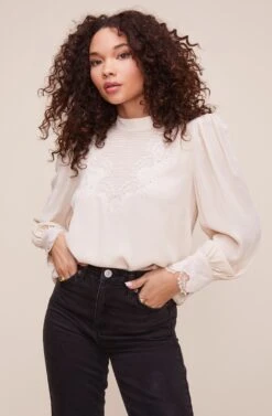 Monarch Top 24 Monarch Top -Dress Sales Store ACT16219 OAT MILK 6