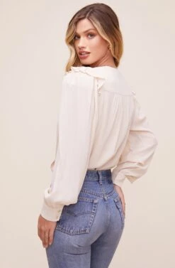 Matilda Wrap Bodysuit 16 Matilda Wrap Bodysuit -Dress Sales Store ACT16238VG CREAM 5