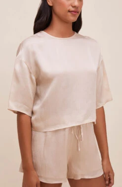 Valda Lounge Top 16 Valda Lounge Top -Dress Sales Store ACT16604 CHAMPAGNE 1