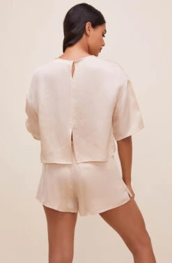 Valda Lounge Top 19 Valda Lounge Top -Dress Sales Store ACT16604 CHAMPAGNE 2