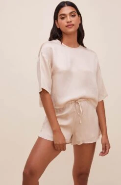 Valda Lounge Top 18 Valda Lounge Top -Dress Sales Store ACT16604 CHAMPAGNE 3